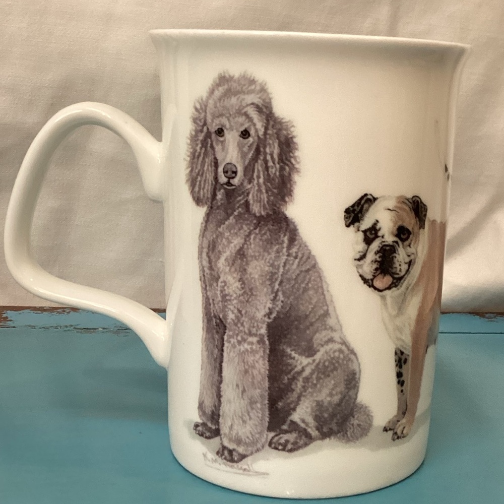 Roy Kirkham Dogs Galore Chip Resistant Fine Bone China 4.25” T